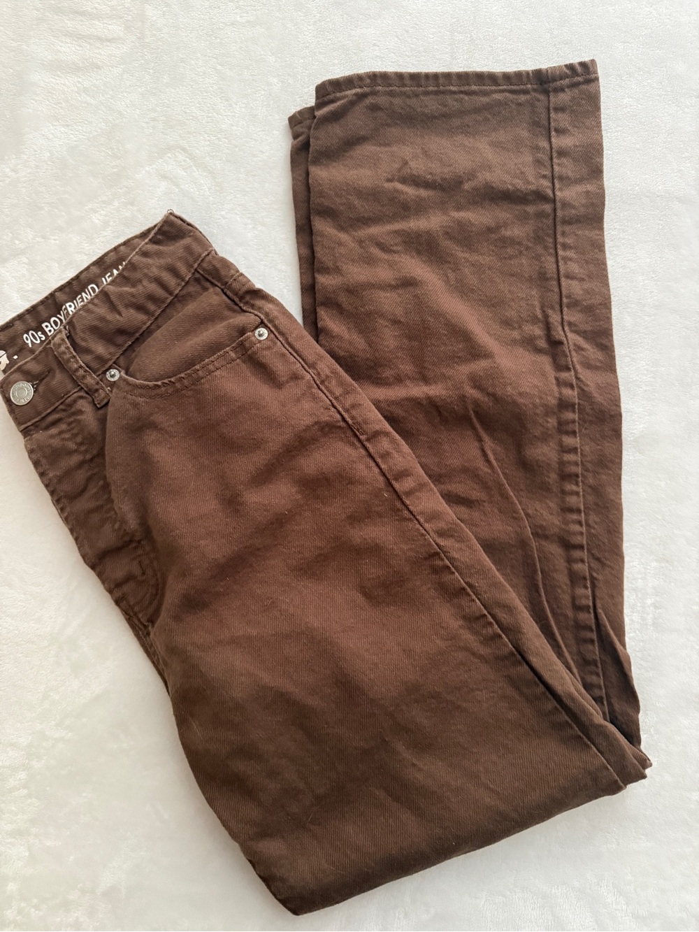 H&M Brown Straight Leg Pants